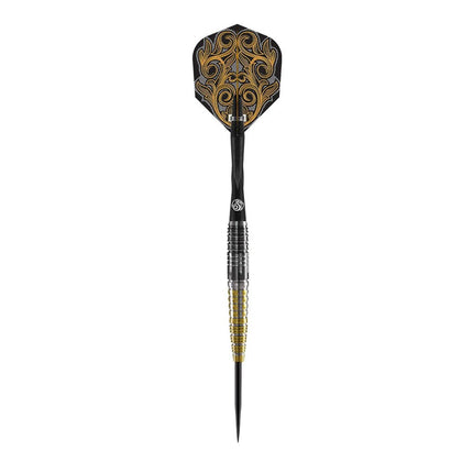 wild frontier prospector steel tip dart set 90 tungsten barrels