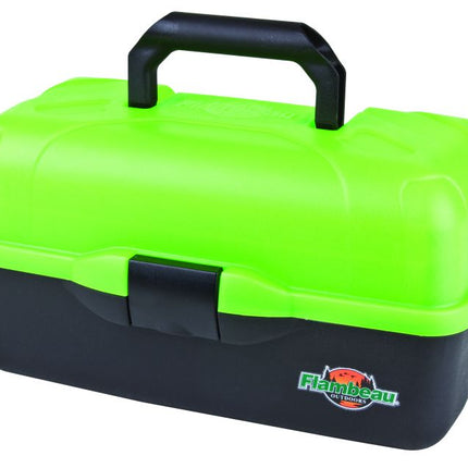 flambeau tackle box 3 tray lime green