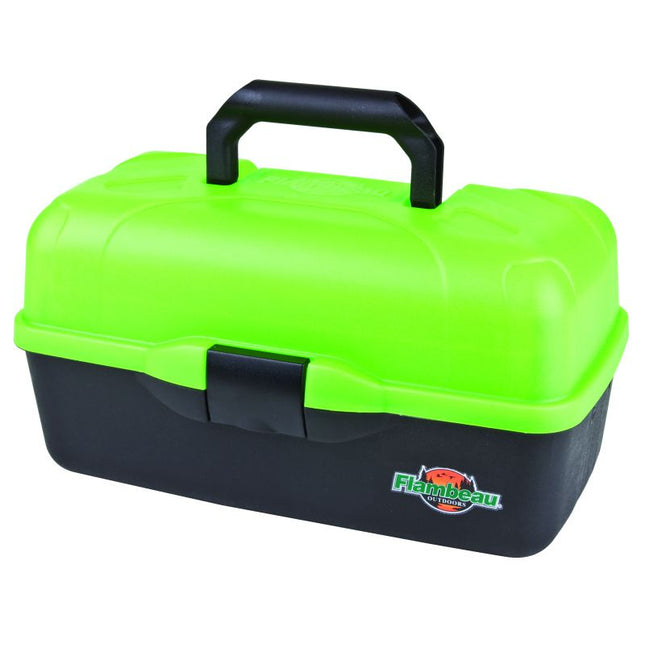 flambeau tackle box 3 tray lime green