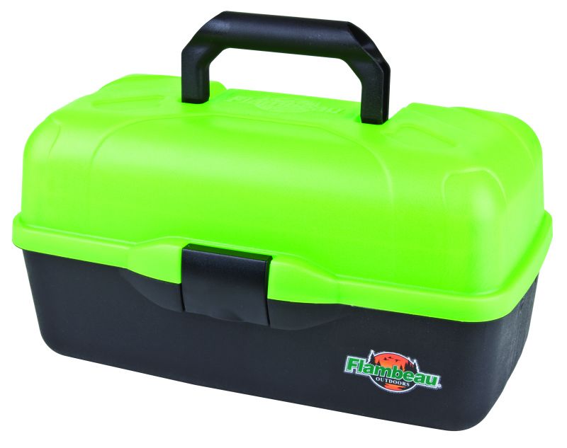 flambeau tackle box nz FLAMBEAU TACKLE BOX 3 TRAY LIME GREEN – Onecheq