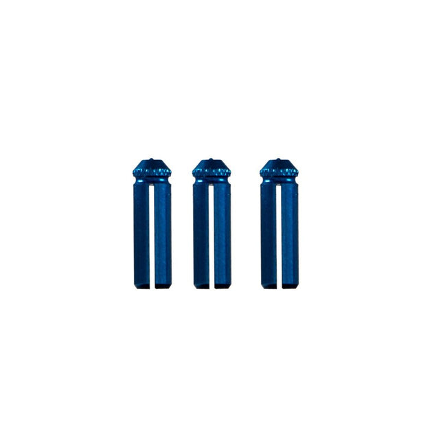 aluminium flight protectors blue