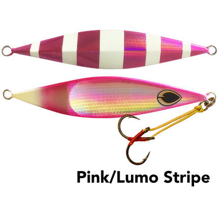 black magic flipper jig 80g sil orn lumo