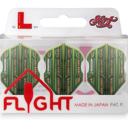 shot l style ez l3 small standard warrior green