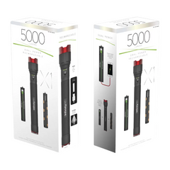 infinity x1 dual power rechargeable flashlight 5000 lumens