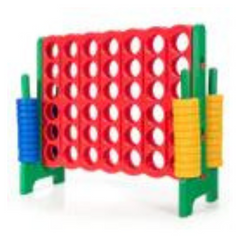 jumbo 4 to score giant game set with storage carrying bag