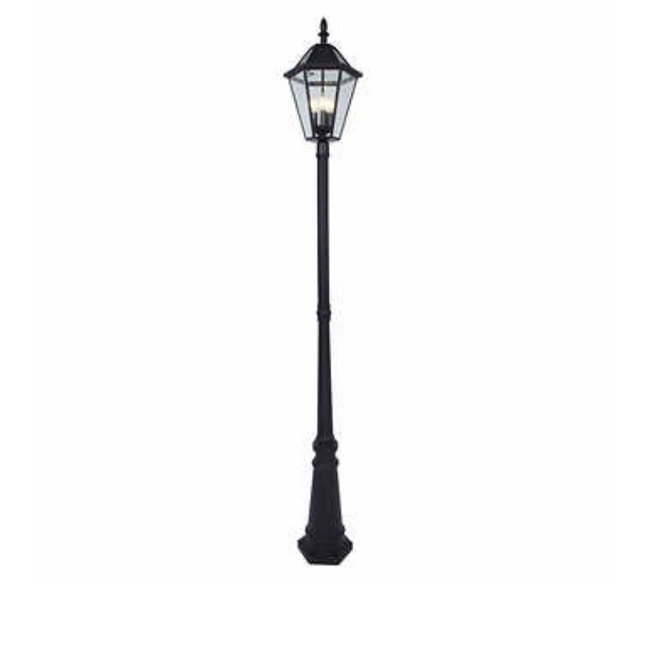 lutec outdoor led solar post light