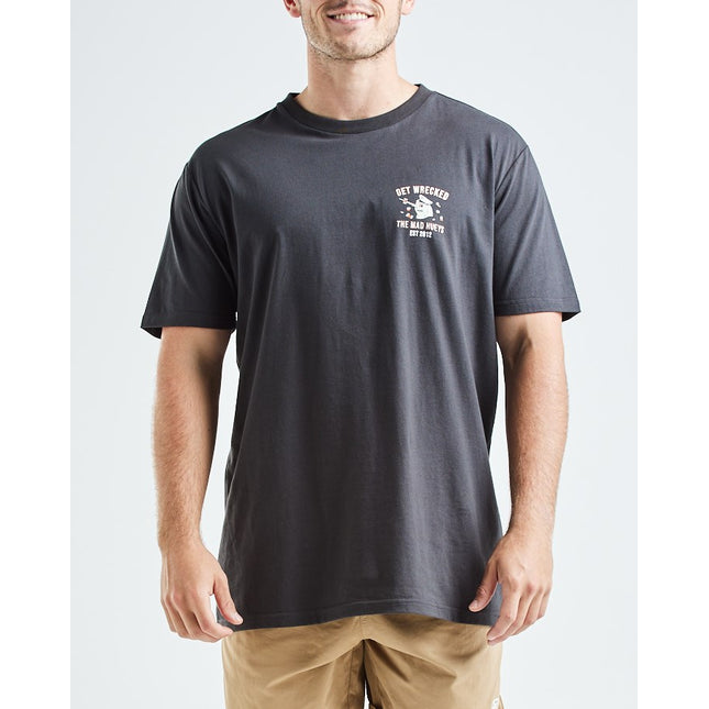 mad hueys getting wrecked ss tee vblack m