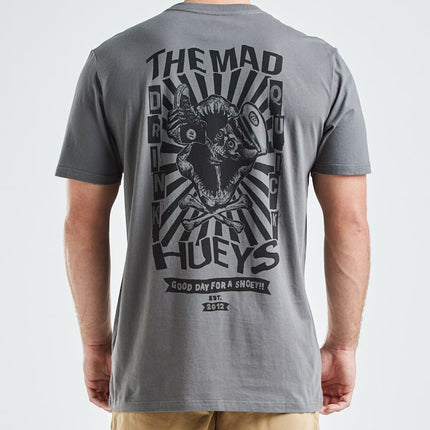 mad hueys drink quick ii ss tee charcoal size l