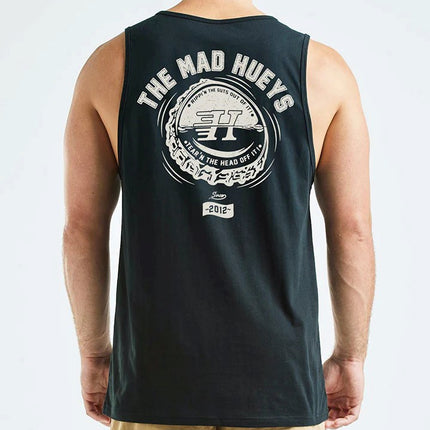 mad hueys ripping tank black size l