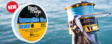 black magic hyperglide 13x braid 30lb pe3 300m