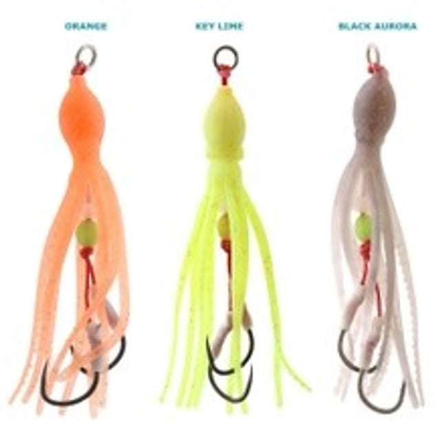 x replacement ocean angler jelly baby skirts assists