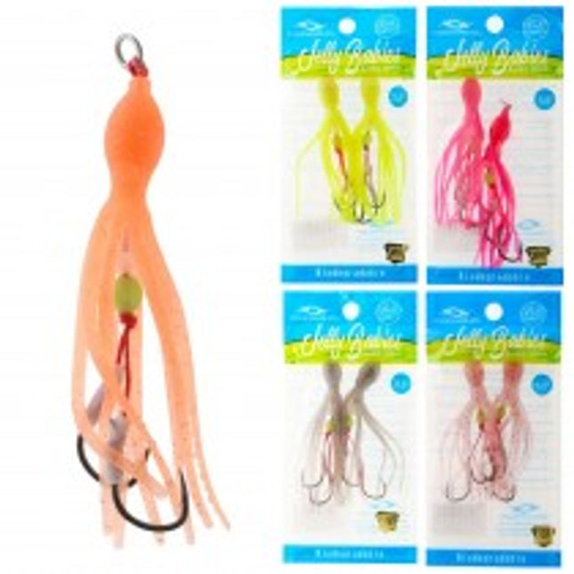 x replacement ocean angler jelly baby skirts assists