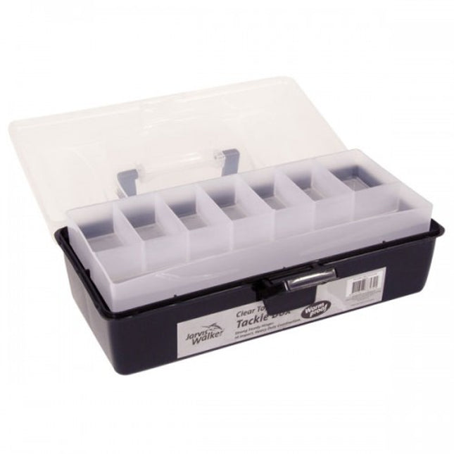 jarvis walker clear top 1 tray tackle box 2