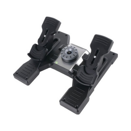 Logitech Pro Flight Gaming Rudder Pedals Black