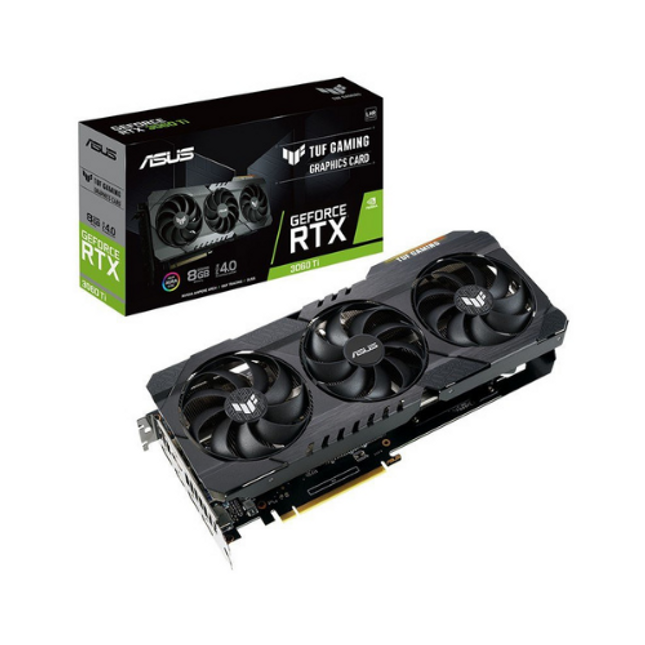 ASUS GeForce TUF-RTX3060TI-8G-V2-GAMING 8GB GDDR6 Gaming Graphics Card