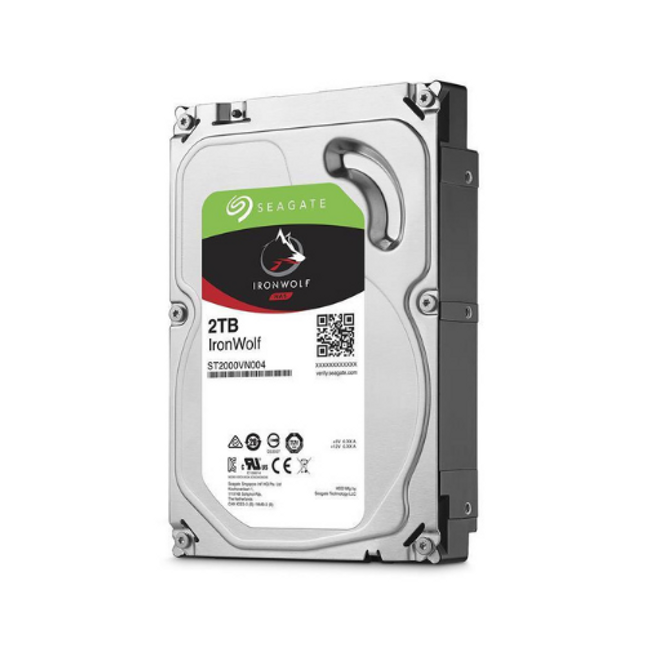 Seagate ST2000VN004 IronWolf 2TB 64MB Cache Internal HDD