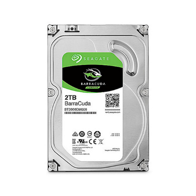 Seagate ST2000DM008 BarraCuda 2TB SATA3 3.5" Internal HDD