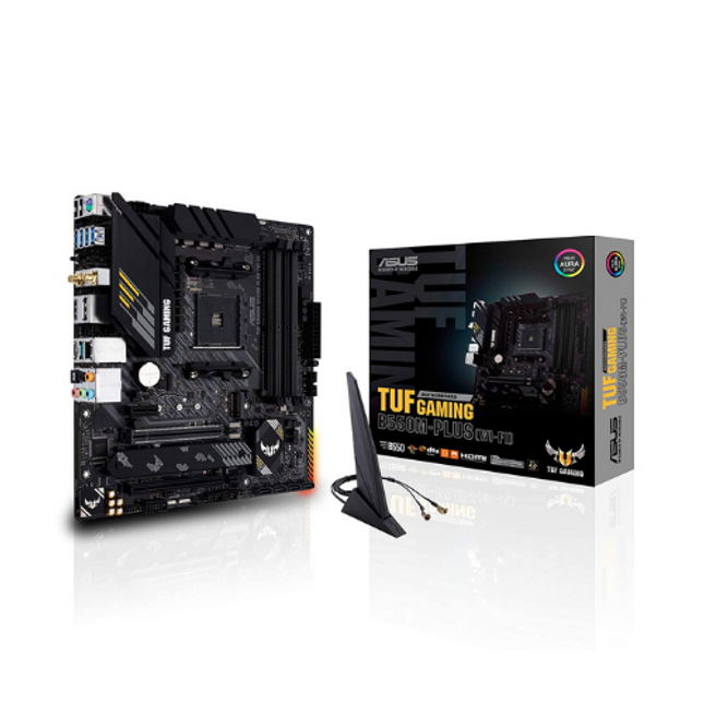 ASUS TUF GAMING B550M-PLUS (WI-FI) 128GB DDR4 Micro ATX Motherboard