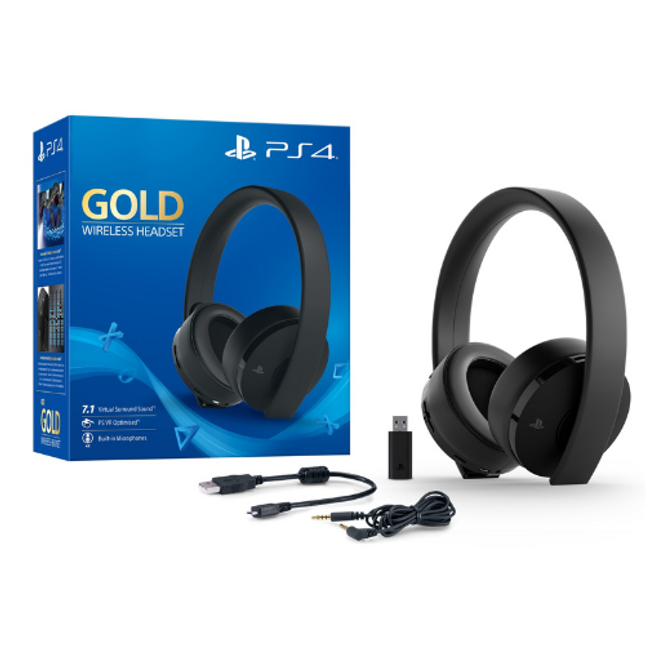 Sony PlayStation Gold Wireless Headset
