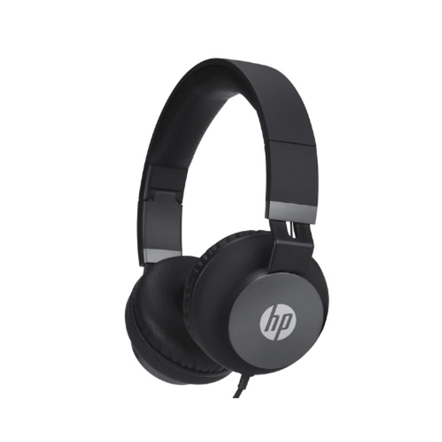 hp stereo headphone dhh 1205 black