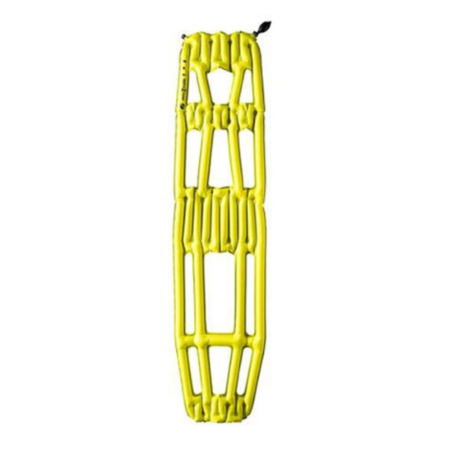 klymit ultralight 272g inertiaxframe inflatable sleeping pad yellow