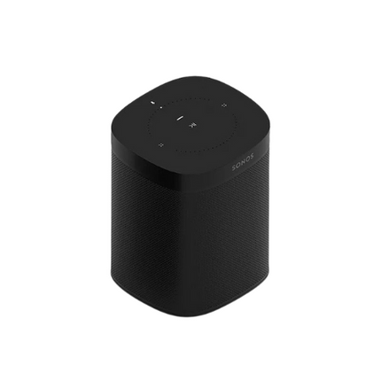 sonos one gen 2 speaker black