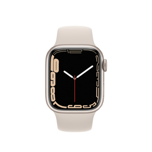 Apple Watch Series 7 45mm Starlight Aluminium Case