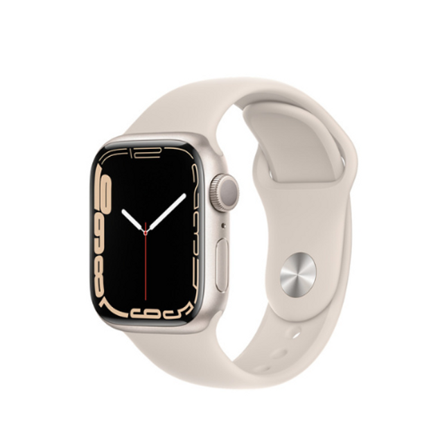 Apple Watch Series 7 45mm Starlight Aluminium Case