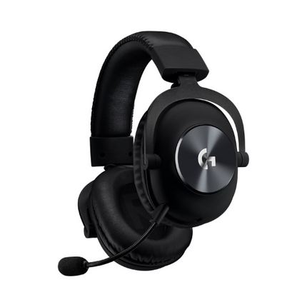 Logitech Pro X DTS Headphone X 2.0 Gaming Headset With Blue Voice Mic Black