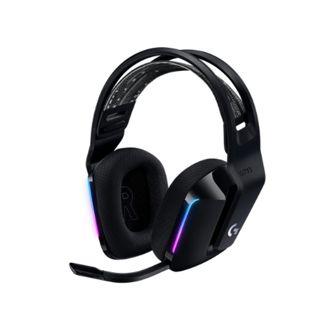 Logitech LIGHTSPEED G733 Wireless RGB Gaming Headset Black