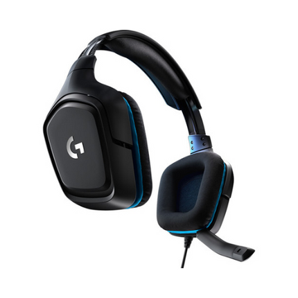 Logitech G432 Wired 7.1 Surround Sound Gaming Headset Black
