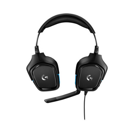 Logitech G432 Wired 7.1 Surround Sound Gaming Headset Black