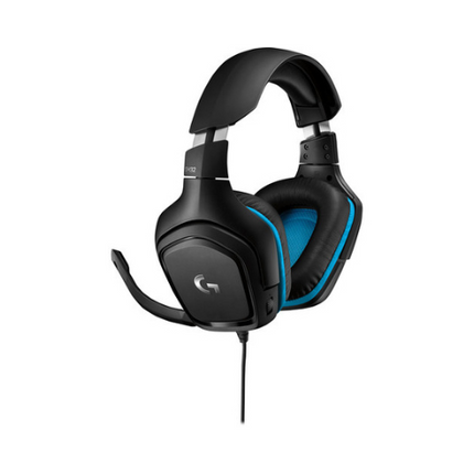 Logitech G432 Wired 7.1 Surround Sound Gaming Headset Black