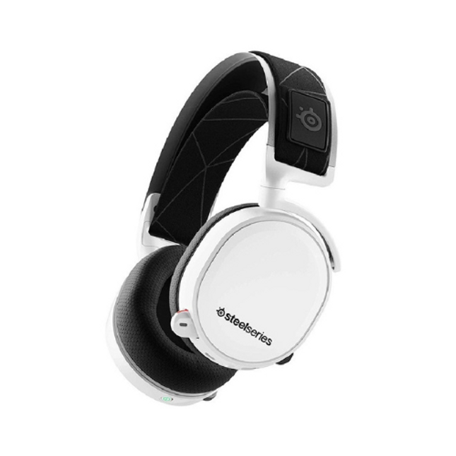 steelseries active 7 61508 bluetooth headphones with mic white