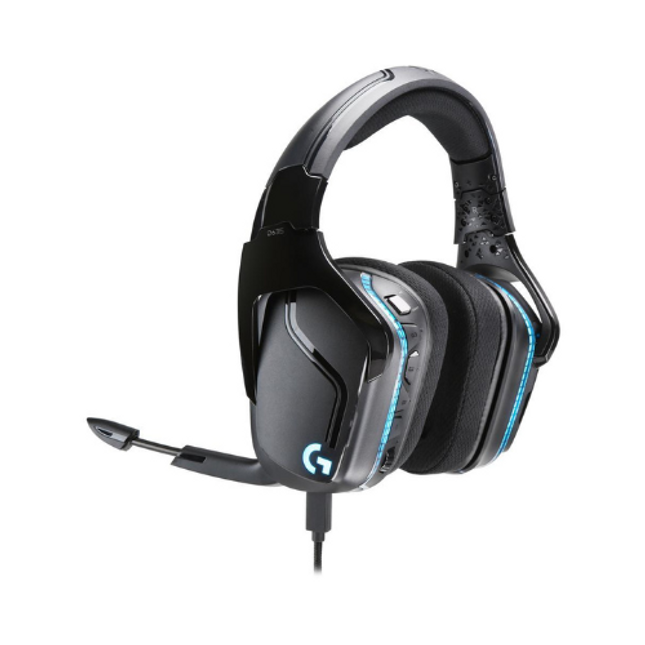 Logitech G635 Wired RGB 7.1 Surround Sound LIGHTSYNC Gaming Headset Black