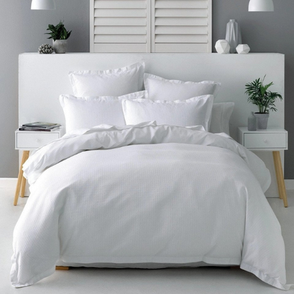 nova white duvet cover set super king size