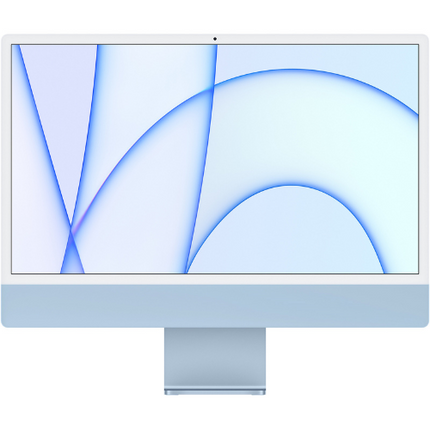 Apple 24" iMac 4.5K Retina M1 8 Core CPU 7 Core GPU Blue M1 Chip 8GB 256GB