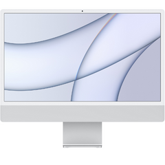 Apple 24" iMac 4.5K Retina M1 CPU 8-Core GPU Silver 8GB 256GB