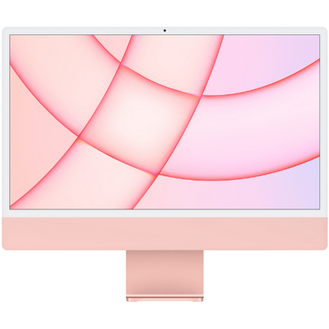 Apple 24" iMac 4.5K Retina M1  CPU 8 Core GPU Pink 8GB Ram 256GB