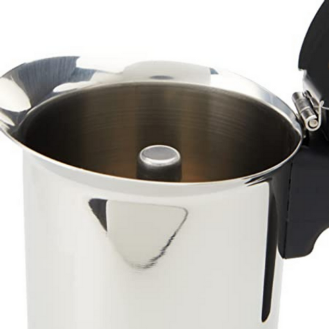 Avanti Inox Espresso Pot 6 Cups