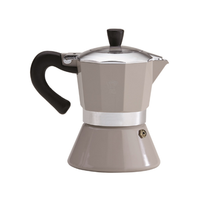 Pezzetti Bellexpress Espresso Pot Grey 6 Cups
