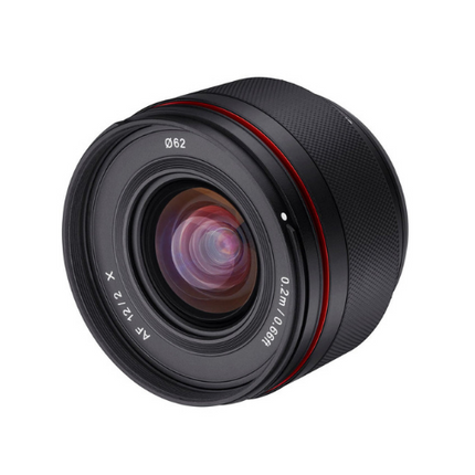 SAMYANG Camera Lens AF 12mm F2 Fuji X Black