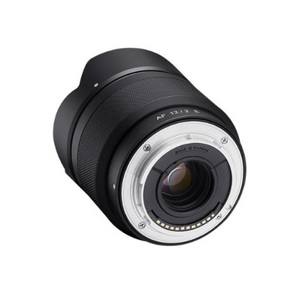 SAMYANG Camera Lens AF 12mm F2 Sony E Black