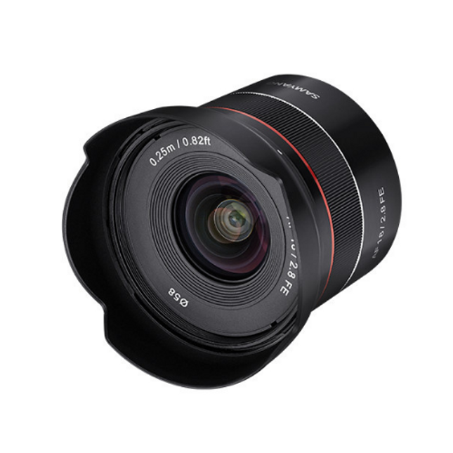 SAMYANG Camera Lens AF 18mm F2.8 Sony FE Black