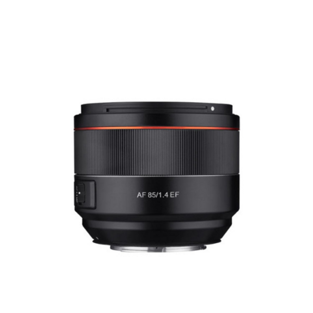 SAMYANG Camera Lens AF 85mm F1.4 Canon EF Black