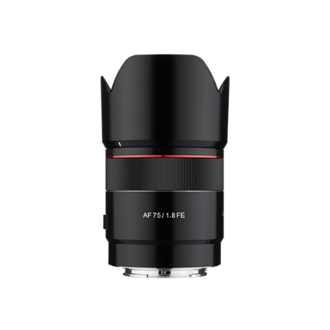 SAMYANG Camera Lens AF 75mm F1.8 Sony FE Black