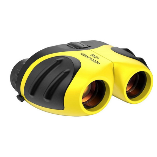 Apexel 8x21 Compact Kids Binocular Yellow