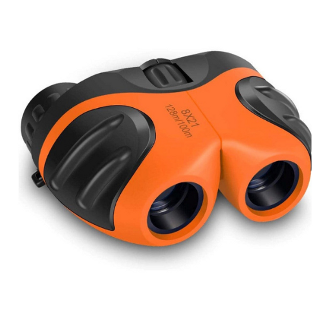Apexel 8x21 Compact Kids Binocular Orange