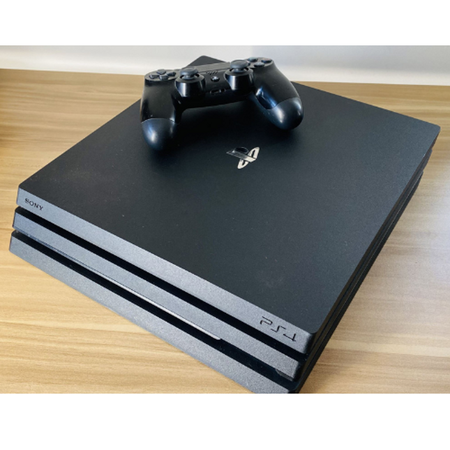 Playstation PS4 Pro Console with one controller