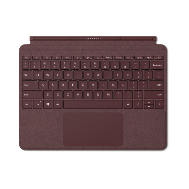 Microsoft Surface Go 3/2/1 Signature Type Cover Keyboard Burgundy